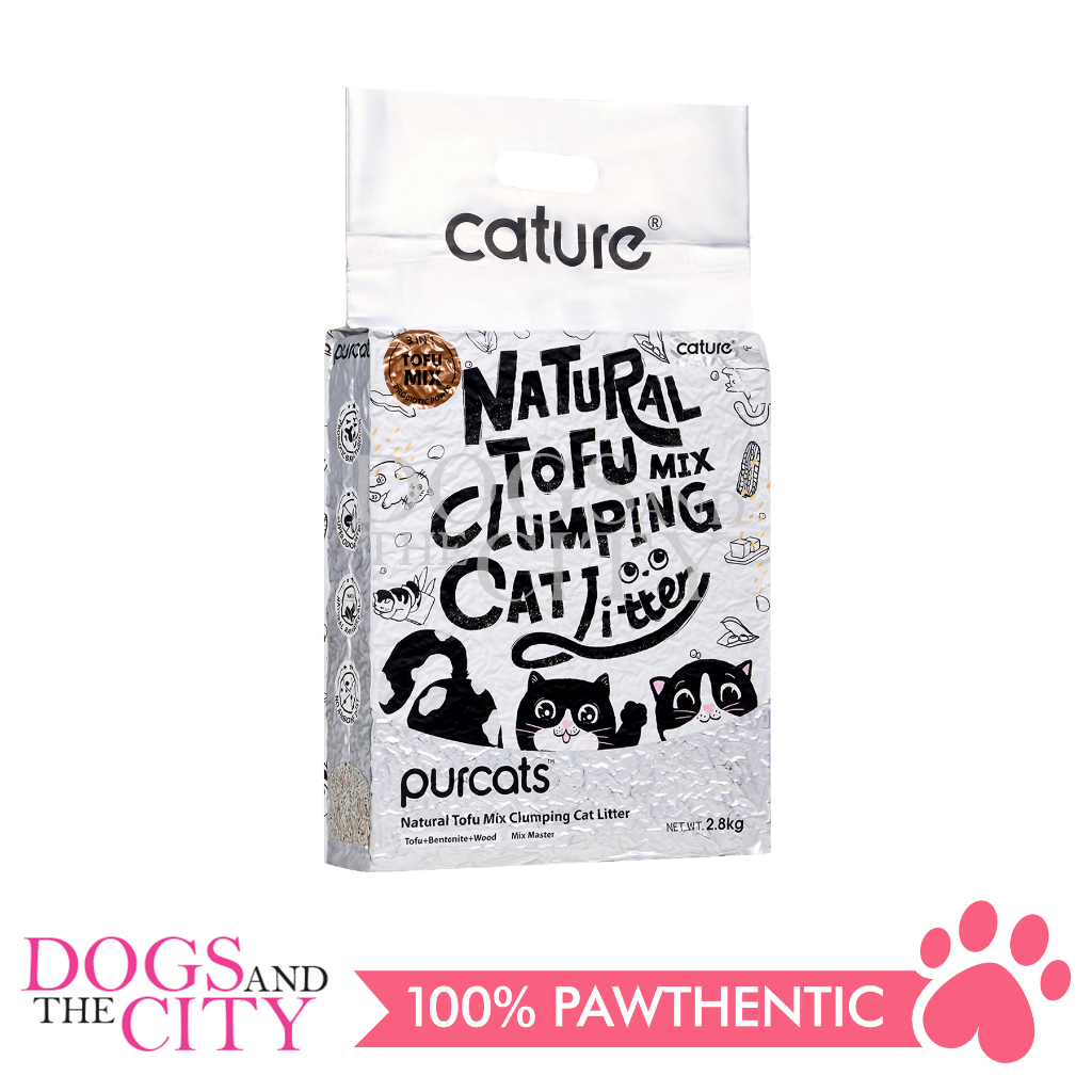 Cature Cat Litter Tofu Pellet 3in1 (Tofu+Wood+Bentonite) | Shopee