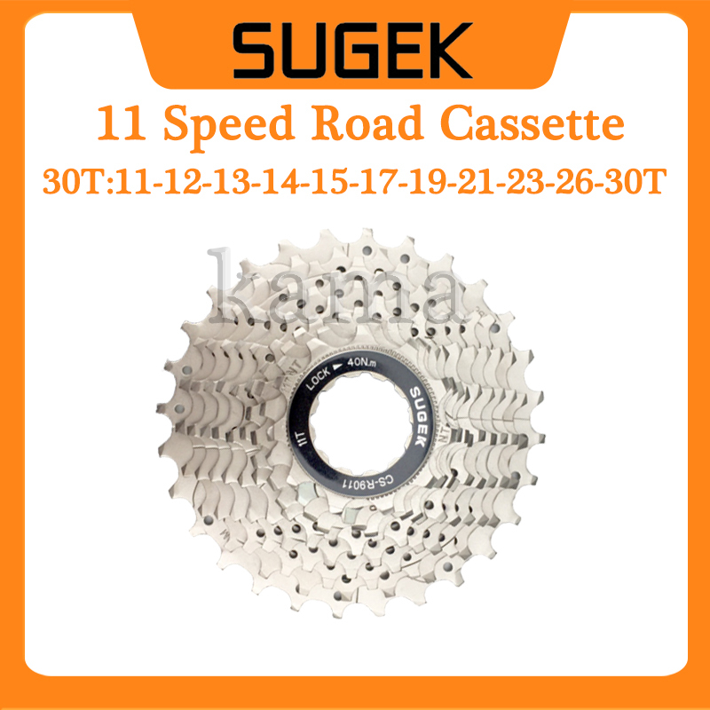 SUGEK 8 9 10 11 Speed Cassette flywheel 25 28 30 32T Road Bicycle Sprocket Cogs Original Parts Shopee Philippines