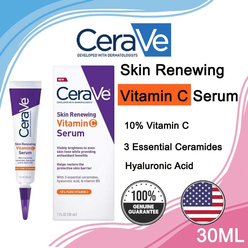 CeraVe Vitamin C Serum with Hyaluronic Acid 30ml 1oz Shopee Philippines
