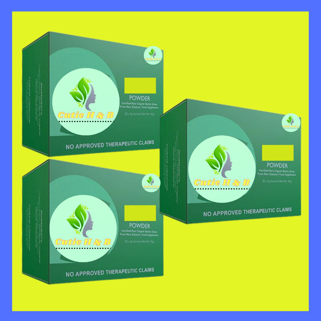 BARLEY POWDER SACHETS FROM NEW ZEALAND (3 BOXES) Shopee Philippines