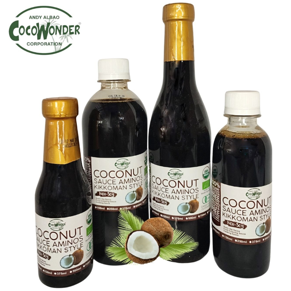 CocoWonder Organic, COCONUT AMINOS KIKKOMAN STYLE SAUCE NonSoy