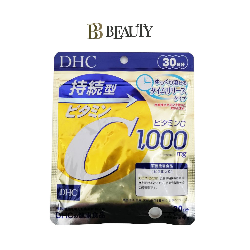 DHC Continuous Vitamin C 30 Days 120 Tablets (sustained release ...