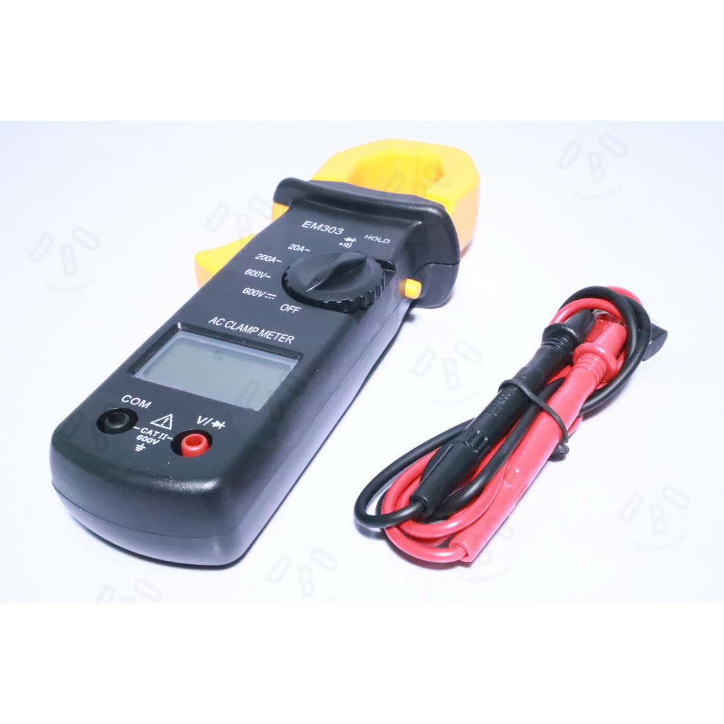 Digital Clamp Meter EM-303 / Electrical Tester | Shopee Philippines