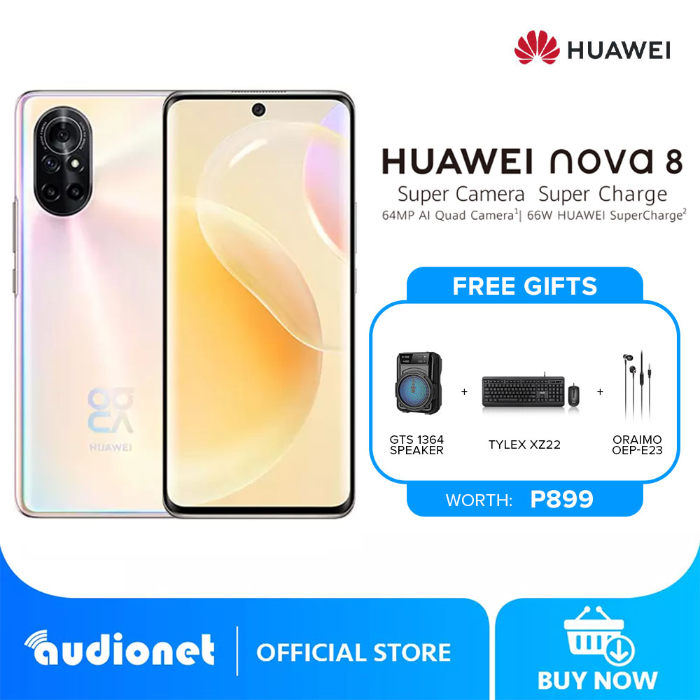 Huawei Nova 8 8gb Ram + 128gb Rom Kirin 820e 64mp Main Camera | Shopee ...