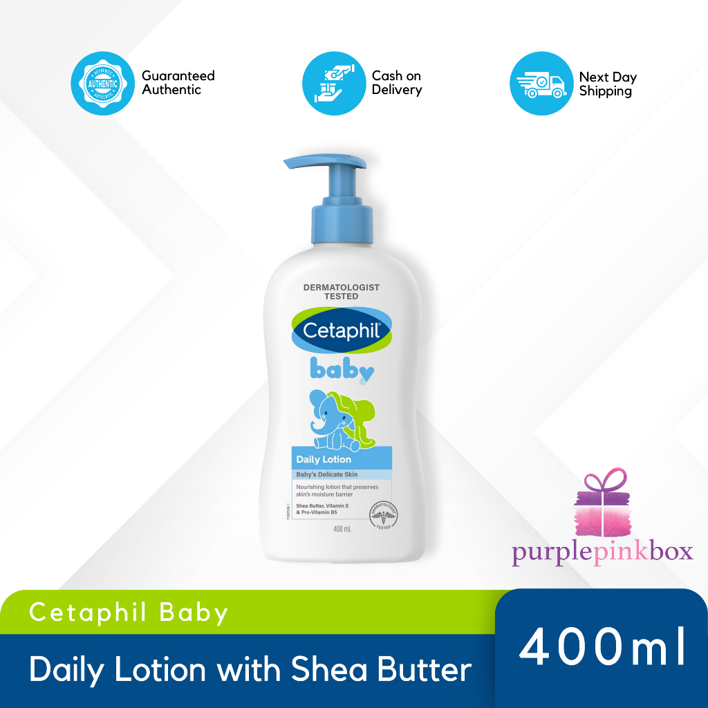 Cetaphil Baby Daily Lotion with Shea Butter 400ml | Shopee Philippines