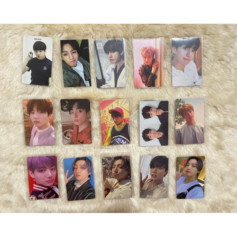 BTS OFFICIAL JUNGKOOK / JK PHOTOCARDS | Shopee Philippines