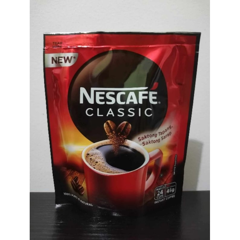 Nescafe Classic Instant Coffee 46g Shopee Philippines