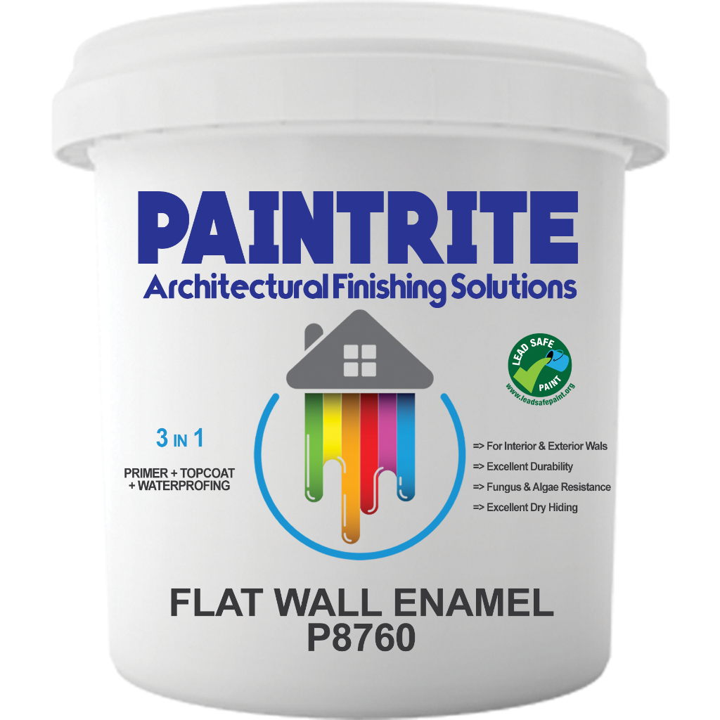 Paintrite Flat Wall Enamel Shopee Philippines