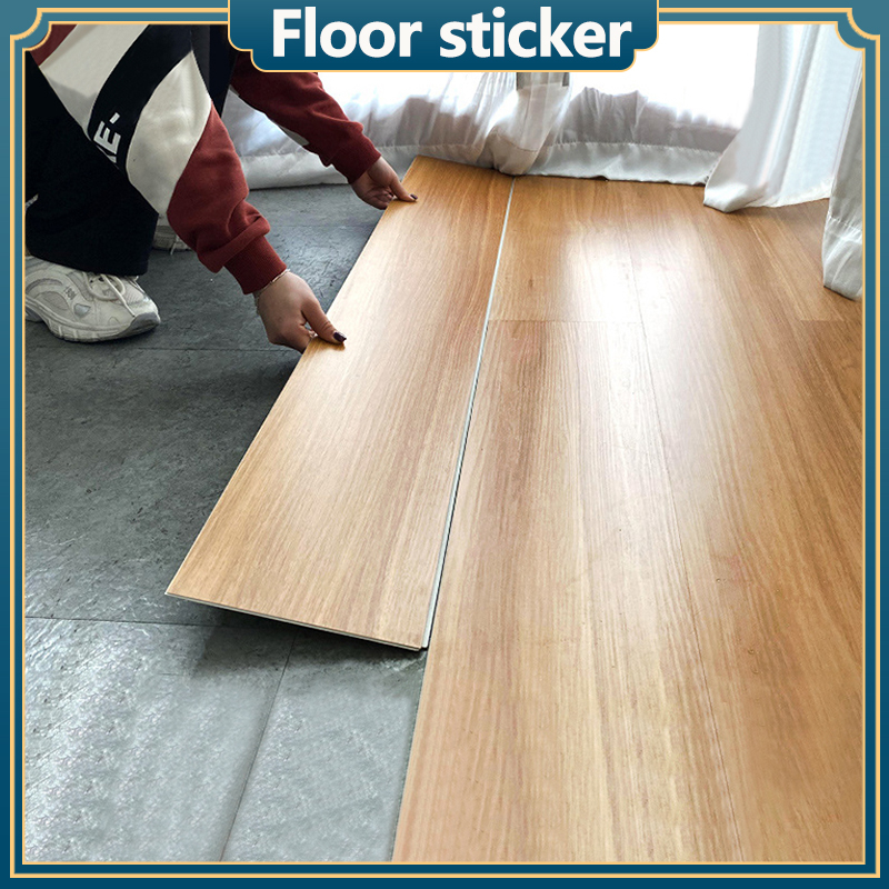 3D Vinyl Floor Sticker Waterproof Self Adhesive PVC For Flooring Tiles