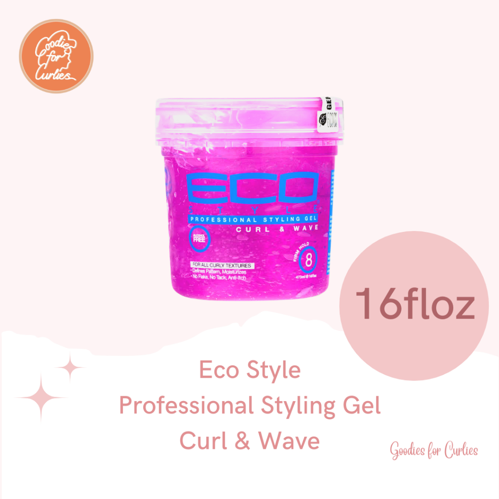 Eco Style Professional Styling Gel "Curl And Wave" For Curly Texture