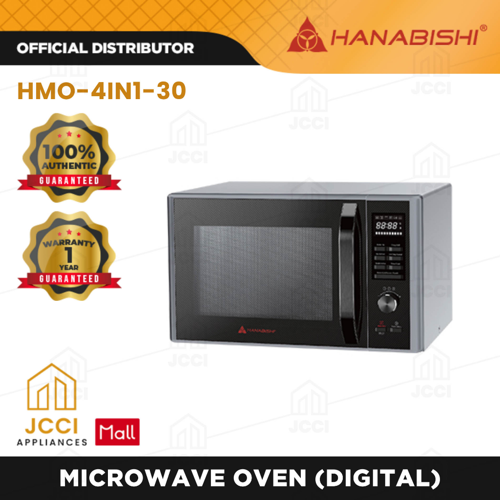 hanabishi digital microwave oven