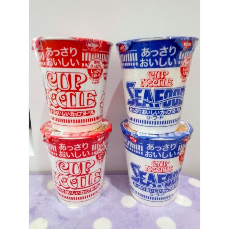 Japan Nissin Cup Noodle 60g Shopee Philippines