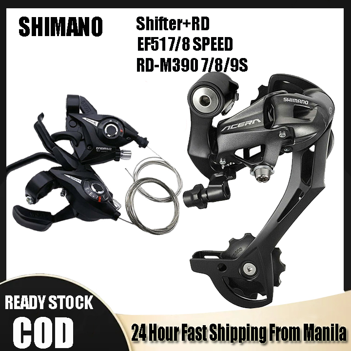 Shimano Acera M390 speed Rear Derailleur MTB EF51 shifter 7s