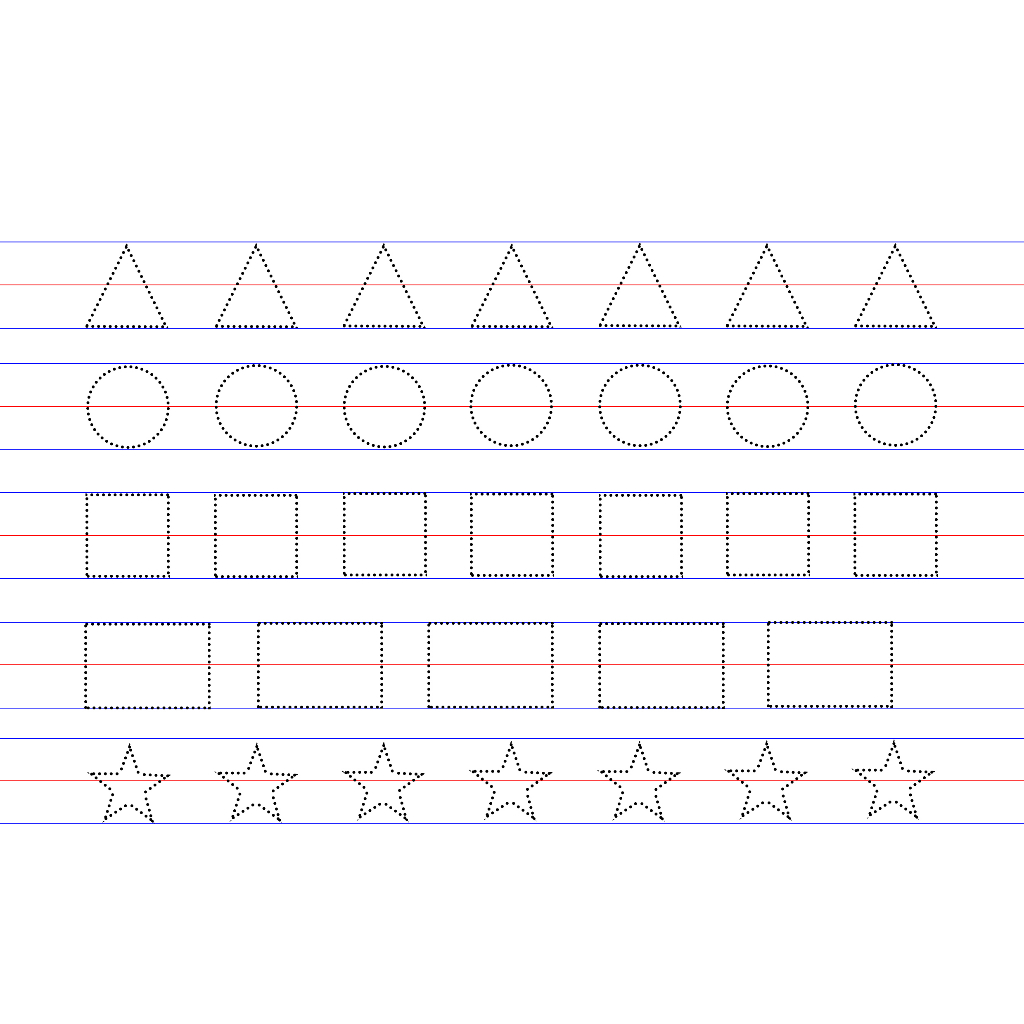 Shapes and Lines Tracing Pad Paper | Shopee Philippines