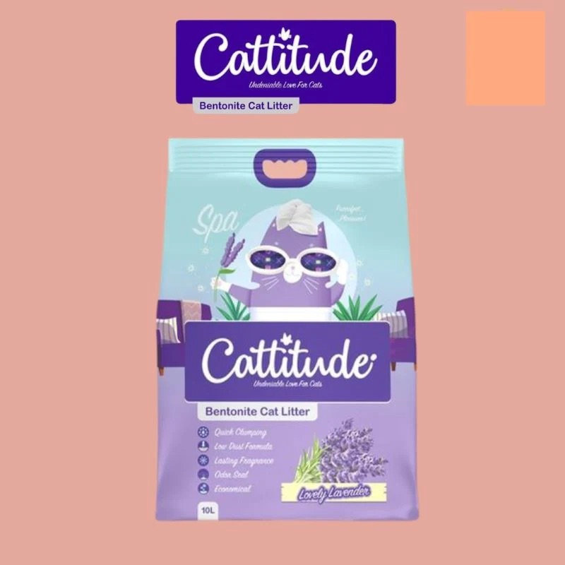 Cattitude Bentonite Cat Litter for Cats/Kitten 5L and 10L Shopee