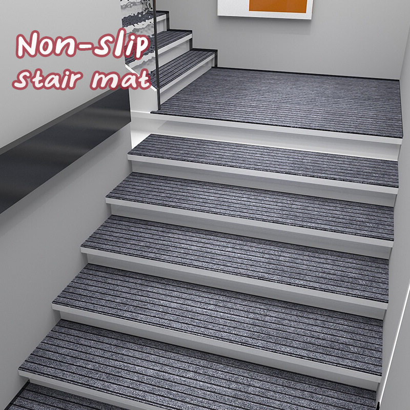 Nonslip Stair Mat Floor Absorbent Staircase Mat Carpets Protector Mats