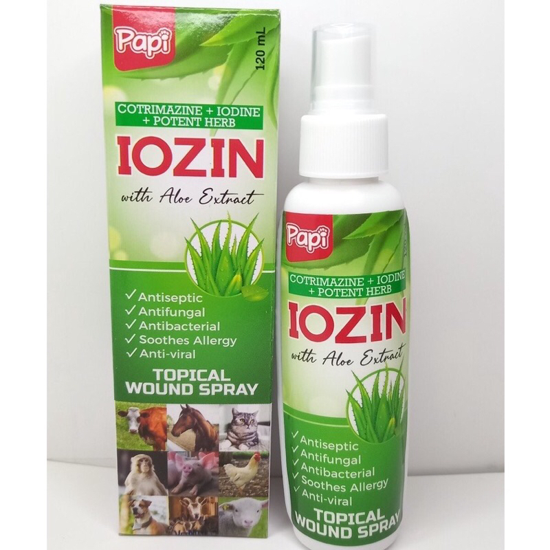 Iozin hot sale wound spray