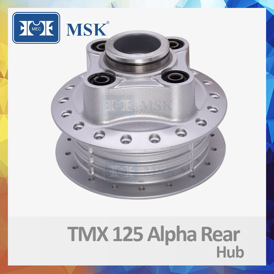 Honda TMX 125 Alpha Rear Hub with Bushing “MSK” Japan Standard | Shopee ...