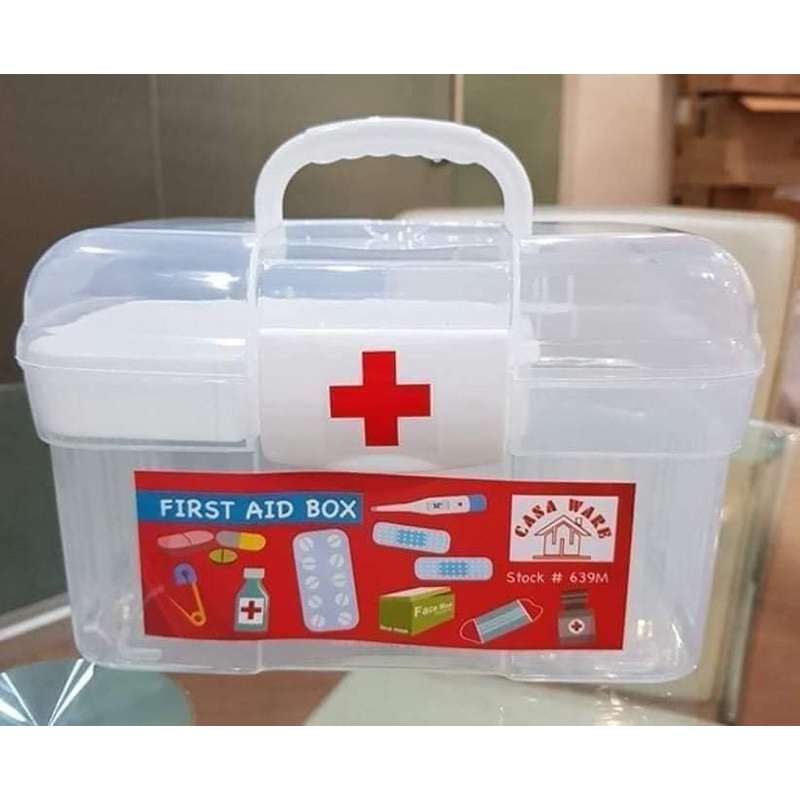 First Aid Kit Box (box only) Shopee Philippines