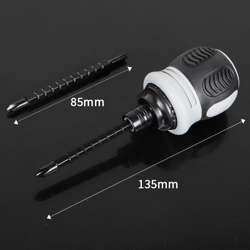 13 in 1 Ratchet Screwdriver Set Mini Hand Tool CRV Cross Groove Drill ...
