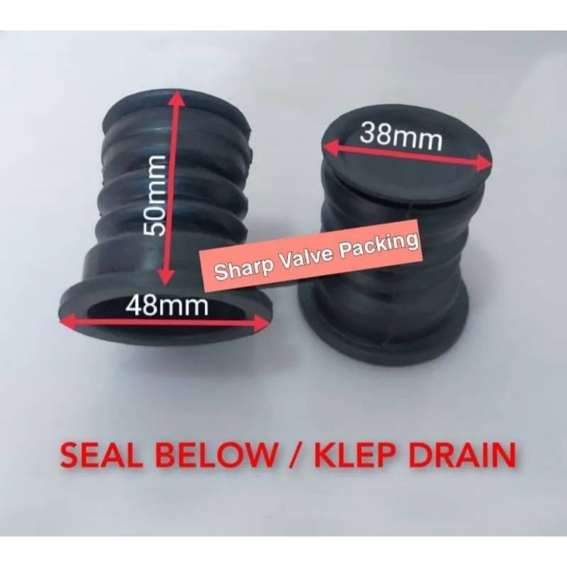 SHARP VALVE PACKING RUBBER ONLY | Shopee Philippines