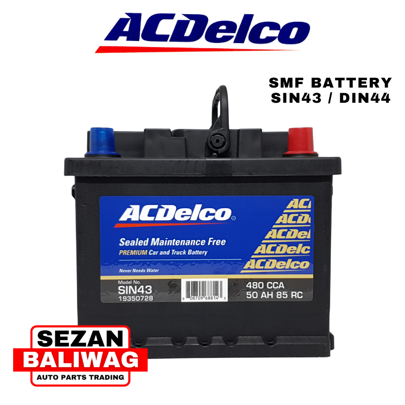 Acdelco Smf Battery Din44 19350728 Sin43 Shopee Philippines 3621