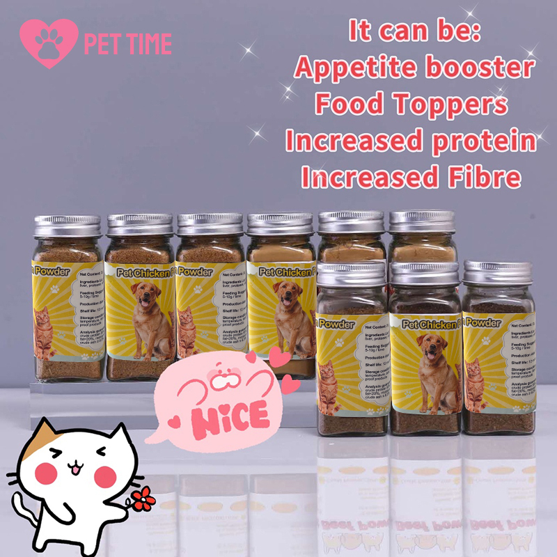 【Only99】Pet Appetite Booster Chicken Liver Powder for Dog Cat Food