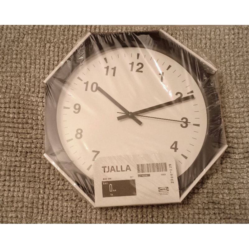ikea TJALLA wall clock 28cm Shopee Philippines