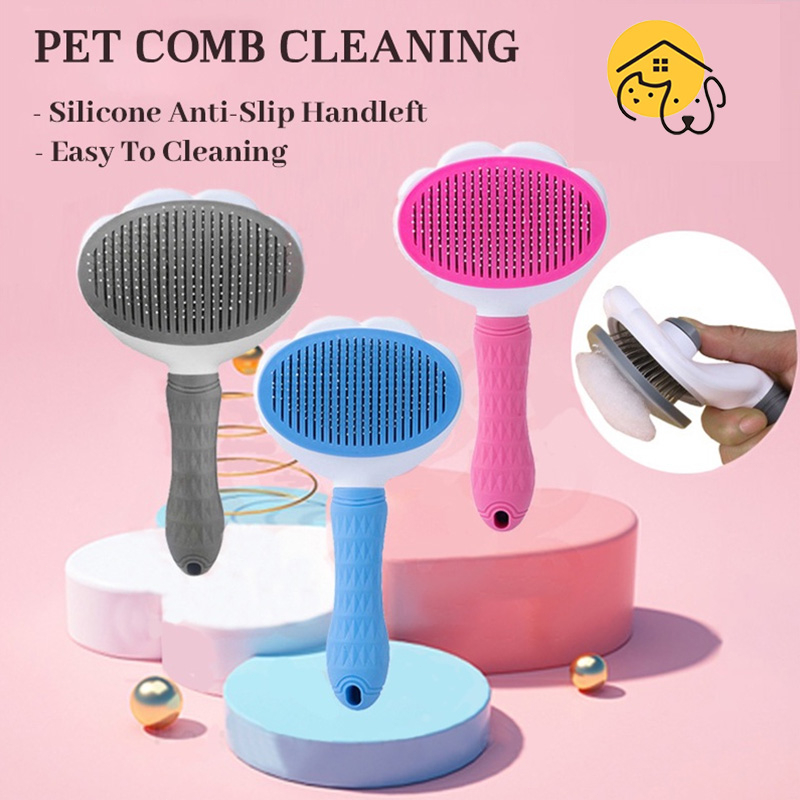 Pet Cat Dog Comb Brush Grooming Cleaning Comb Hair Fur Shedding Tool Brush for Dog Cat hair