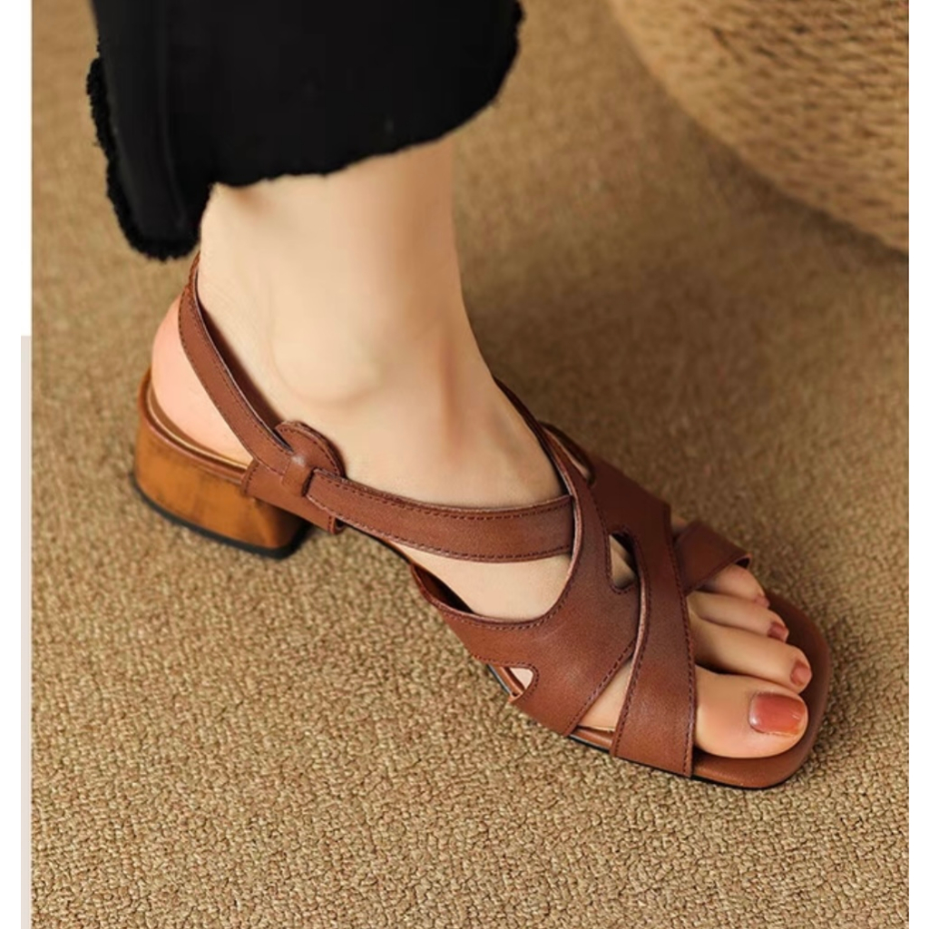 Joyo sandals block heels 2.5 inches plus size | Shopee Philippines