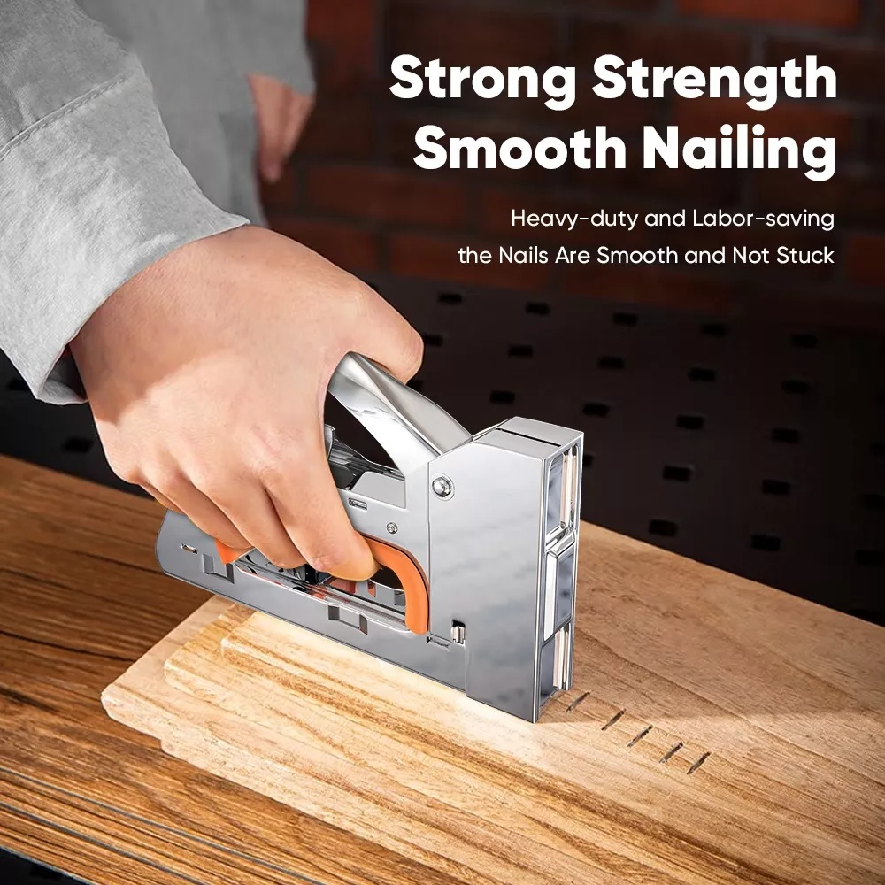 Staple Gun Tacker Heavy Duty Stapler Nail Gun Heavy Duty Staple Gun ...