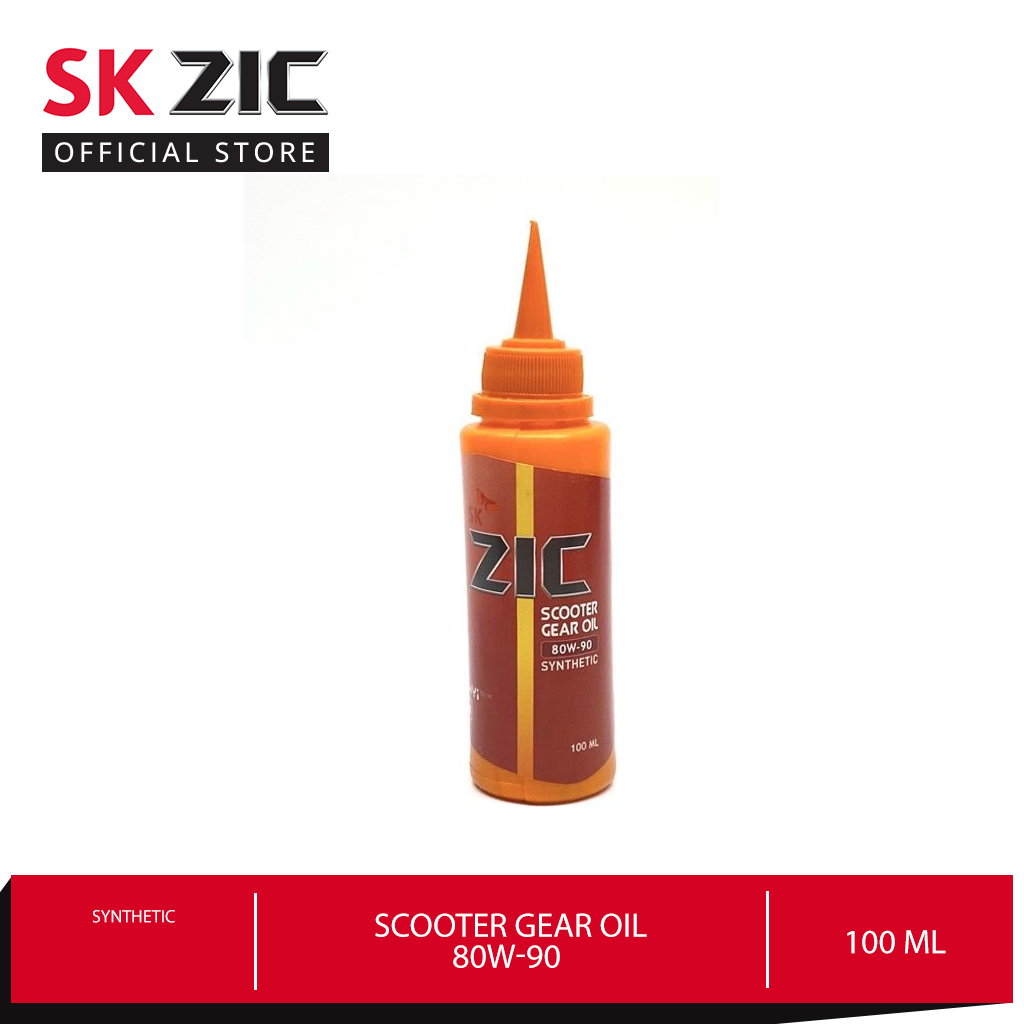SK ZIC Scooter Gear Oil 80W90 120ML Shopee Philippines