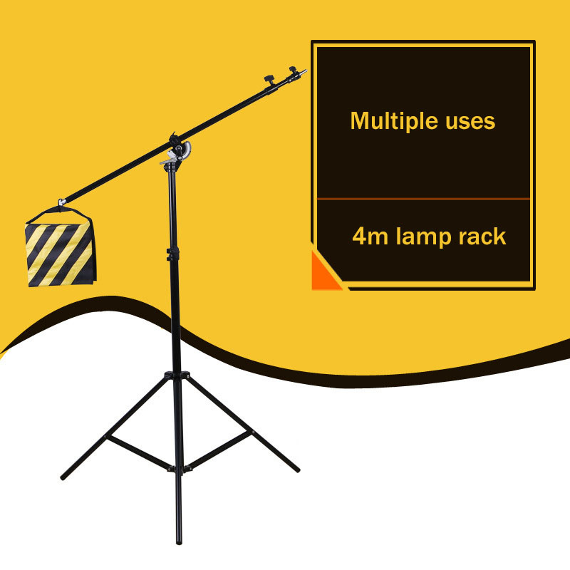 Heavy Duty Light Stand Boom Arm with and Sandbag for Weight for Photo
