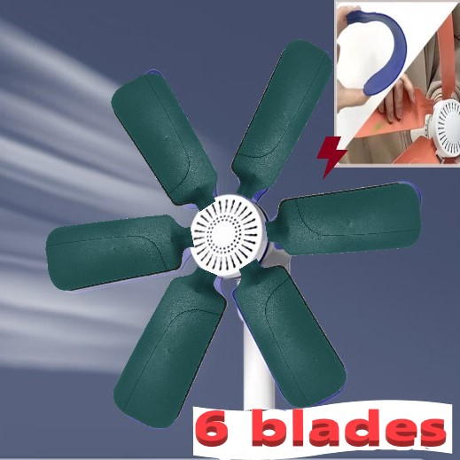 stand fan motor with 6 blades change for clip fan and stand fan Electric fan motor replacement