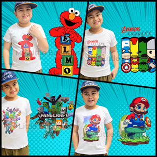 7COLORS ROBLOX GAME GAMER KIDS COTTON TSHIRT UNISEX 1-10 YEARS OLD BOYS  GIRLS BABY TODDLER