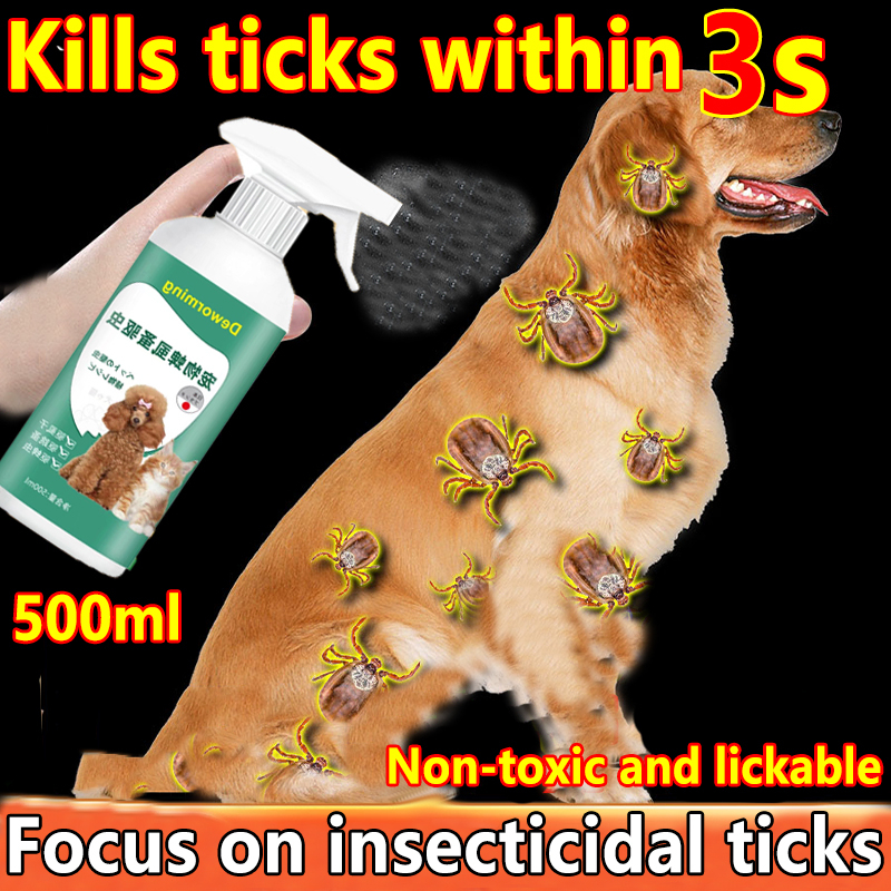 dog spray for ticks and fleas remover 500ml dog spray for ticks and