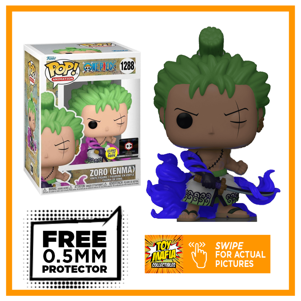 Zoro Enma Glow In The Dark One Piece Funko Pop! Chalice Exclusive Shopee Philippines