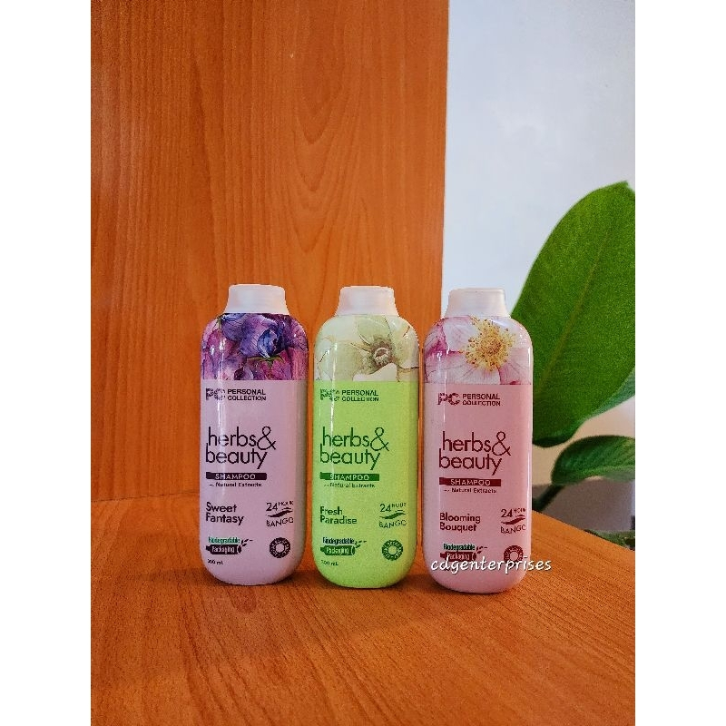 PC HERBS & BEAUTY SHAMPOO 300ML (all variants) | Shopee Philippines