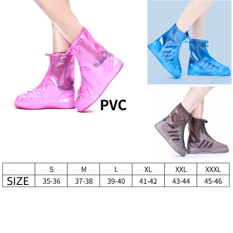 cod wholesale long shoes cover waterproof free size unisex Shopee Philippines