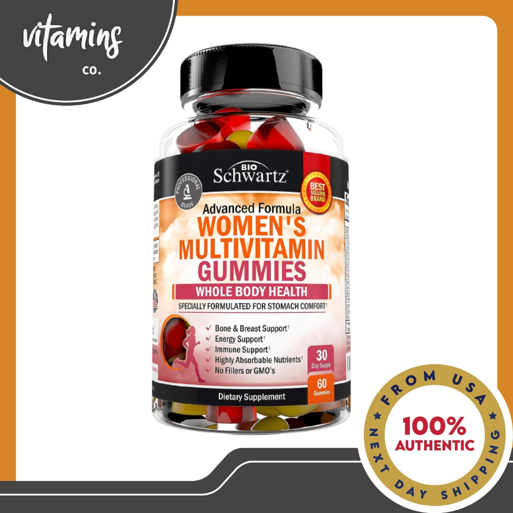 BioSchwartz Women's Multivitamin Gummies Specially Formulated for