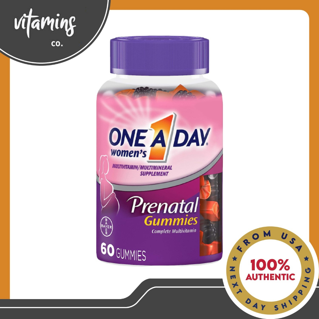 One A Day Prenatal Gummies (60 count) Shopee Philippines