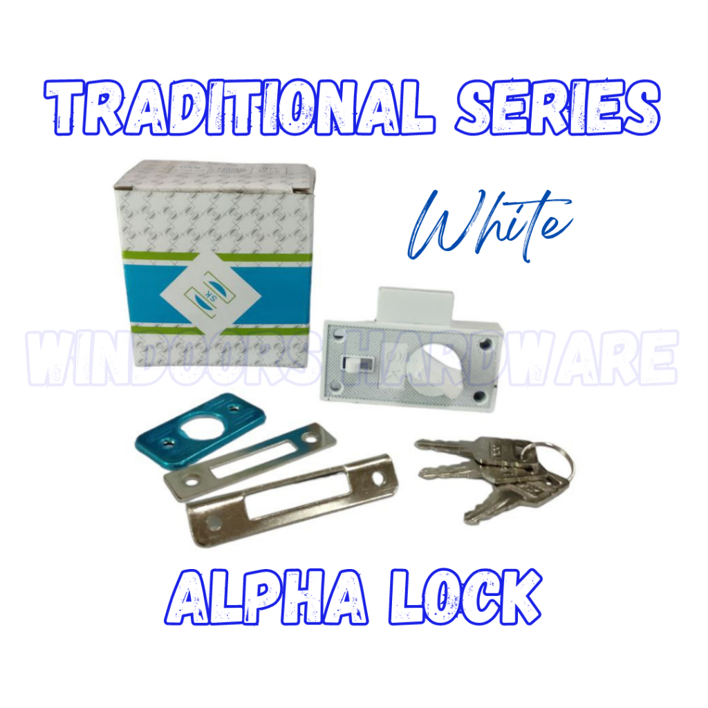 Alpha Lock Set w/Keys for Aluminum Screen Door | Shopee Philippines