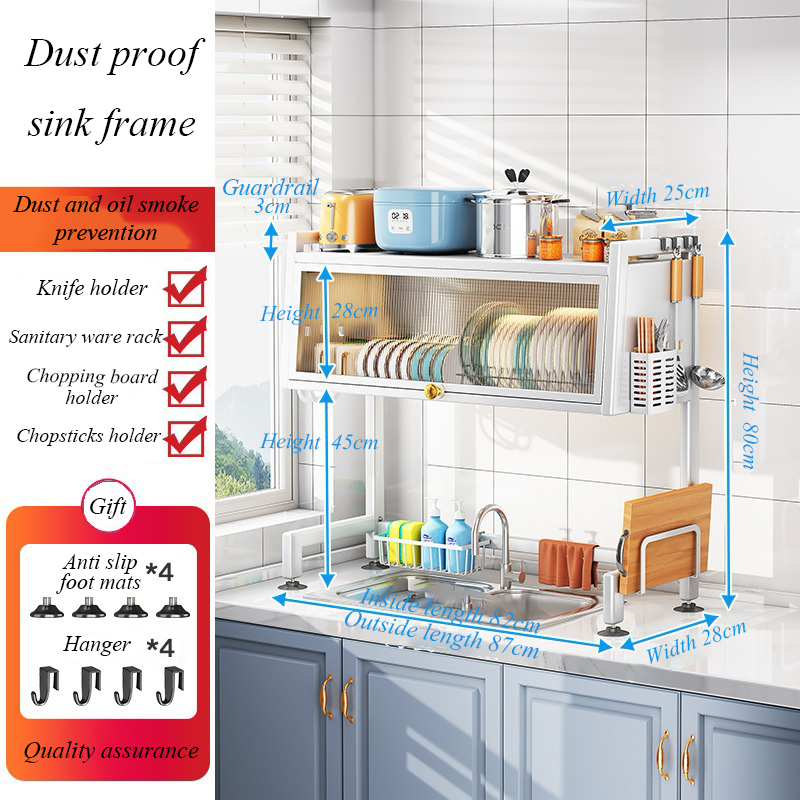 Sink Dish Rack Dish Over the Sink Kitchen Organizer Dish Drying