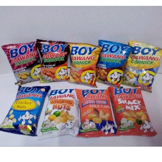 Boy Bawang Cornick Choose Reg And Special Flavors | Shopee Philippines