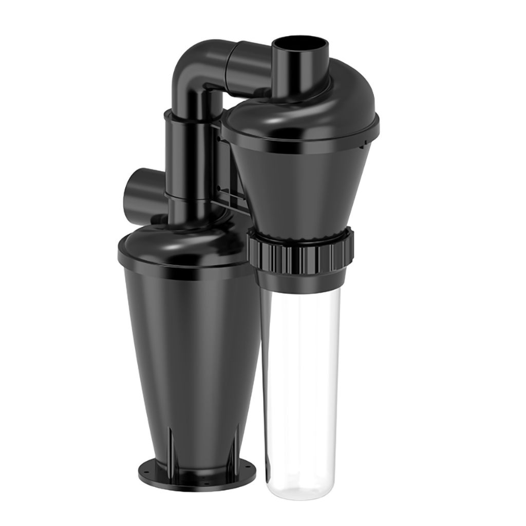 Double Filtration Dust Cyclone Collector, 50mm/2'' DIY Turbocharged ...