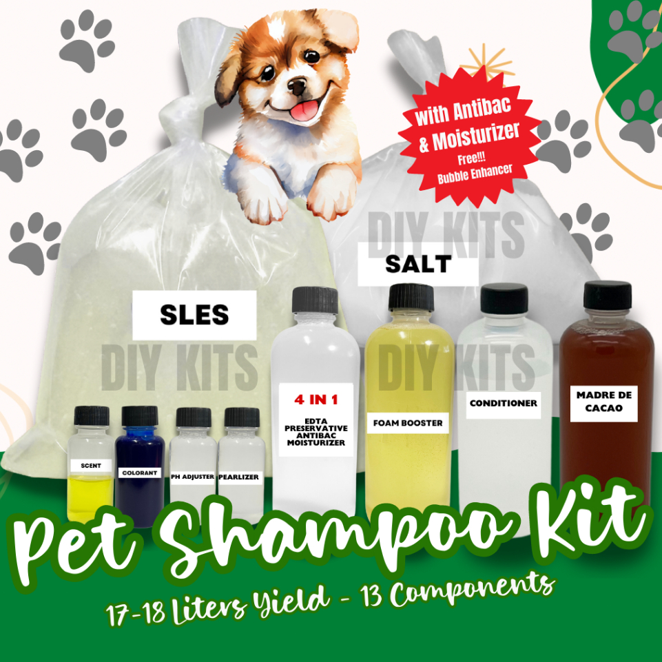 PET SHAMPOO WITH MADRE DE CACAO DIY KIT Shopee Philippines