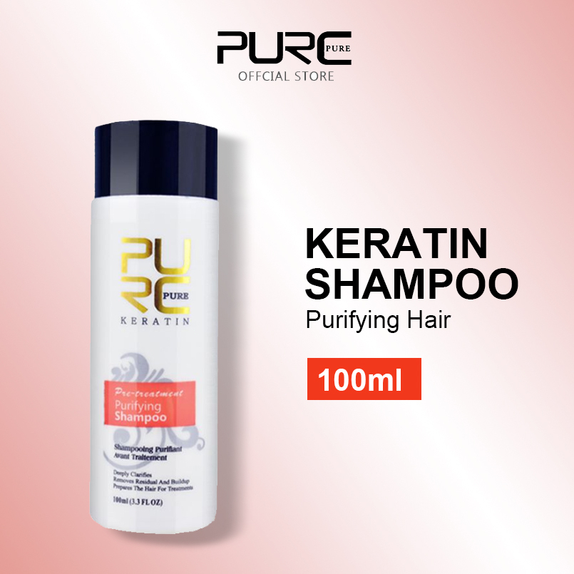 PURC Keratin Hair Shampoo Purifying Hair Deep Clean Professional Salon