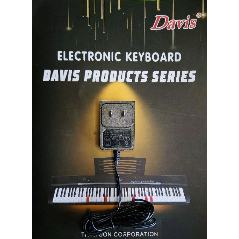 Adaptor For Davis digital electronic Keyboard Piano | Shopee Philippines