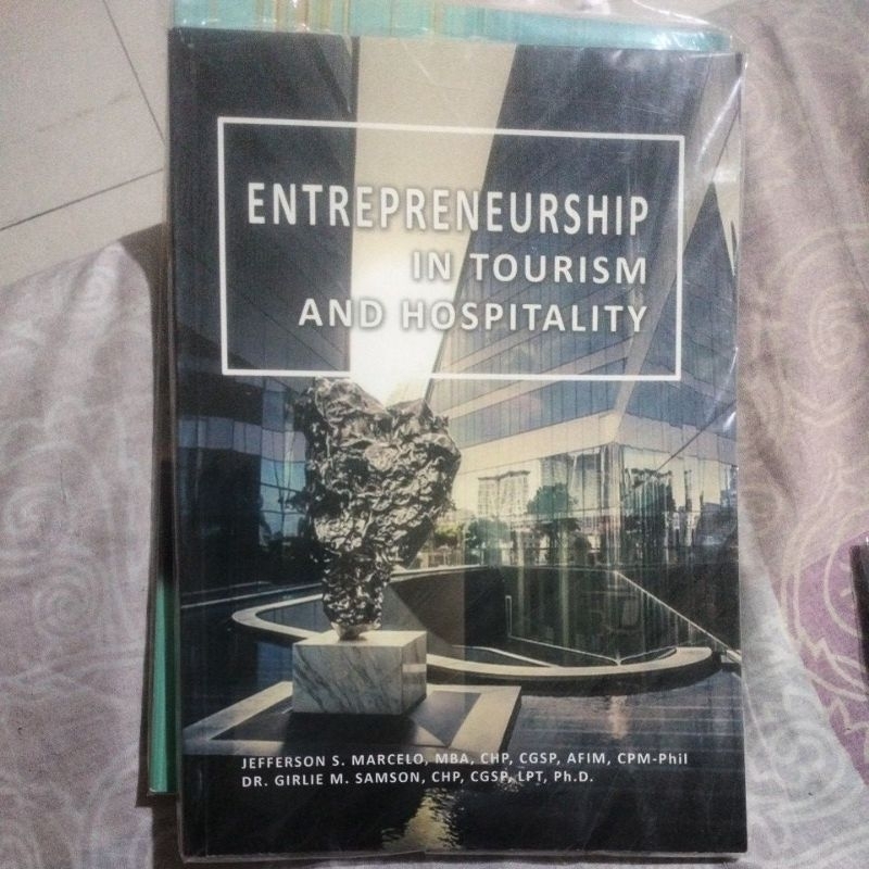 Entrepreneurship In Tourism And Hospitality Mindshapers Shopee