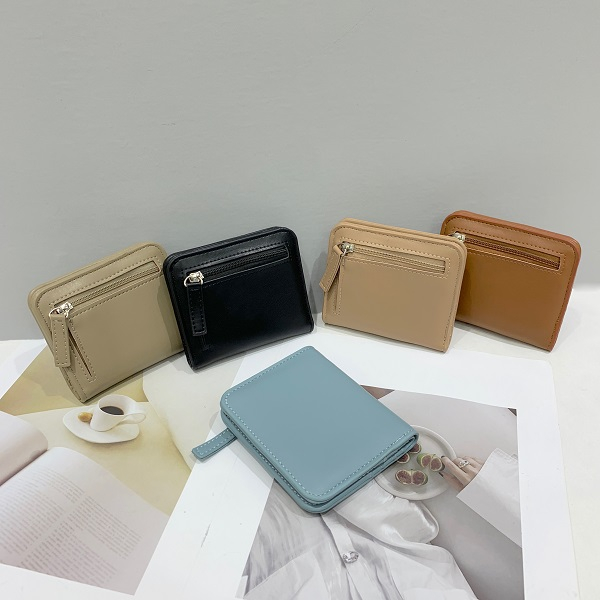Small Slim Wallet Bifold with Card Slot Mini Coins Wallet | Shopee ...